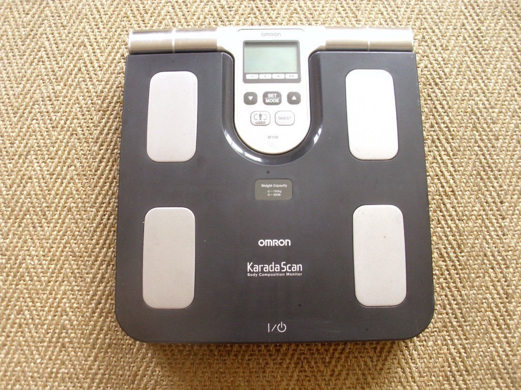 Omron BF508 Body Composition and Body Fat Monitor Bathroom Scale