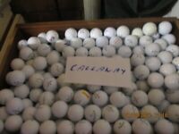 CALLAWAY GRADE A1 WHITE GOLF BALLS IN LOTS OF 35. FREE DELIVERY TO UK MAINLAND.