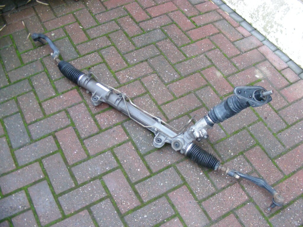 VW T5 POWER STEERING RACK ASSEMBLY & TRACK ROD ENDS 2.5 TDI TRANSPORTER