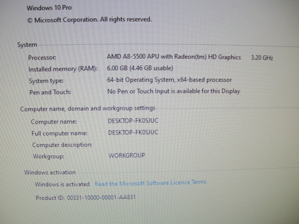 V Nice Fast Zoostorm Pro Amd A8 Pc Computer Win 10 Wifi Hdmi In Gateshead Tyne And Wear Gumtree