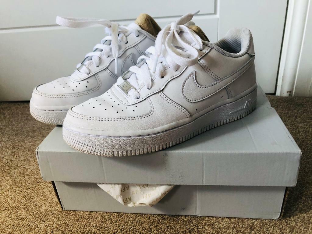 White Nike Air Force 1 size 3.5 | in Bathgate, West Lothian | Gumtree