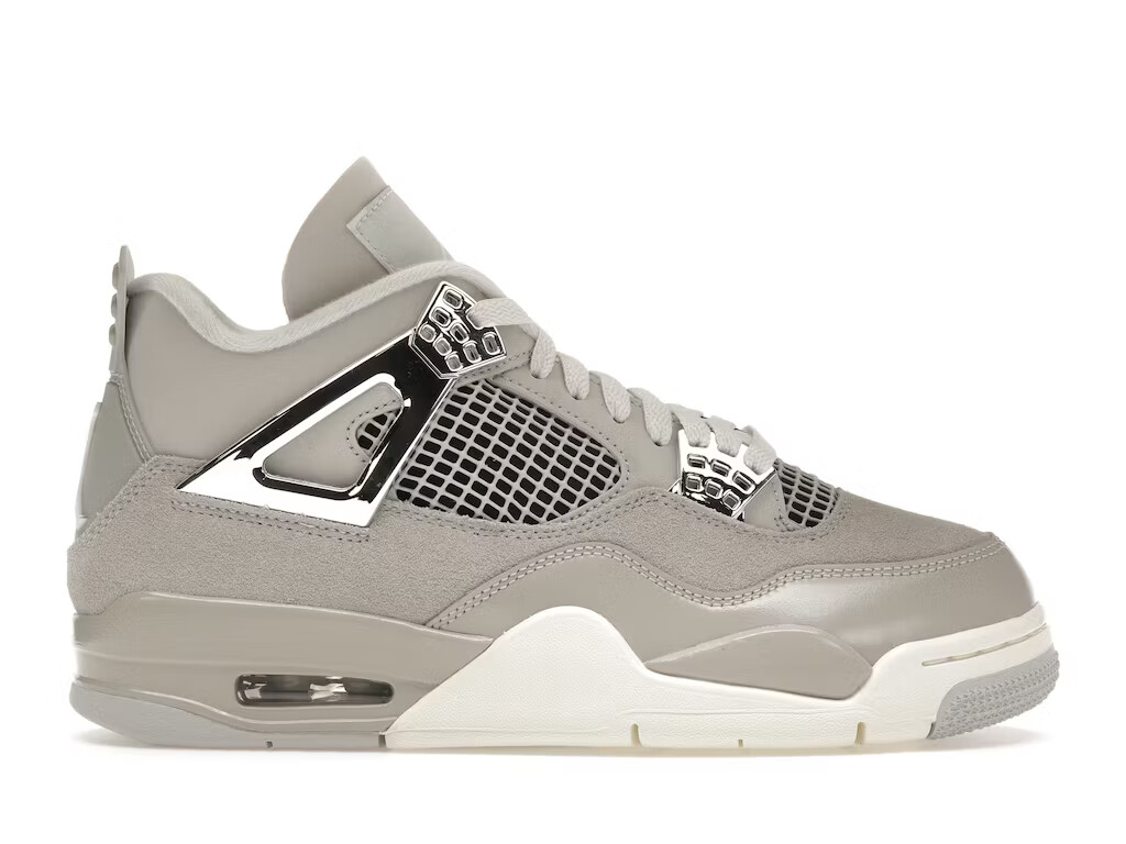 Pre-owned Jordan 4 Retro Mid Frozen Moments W - Aq9129-001 In Gray