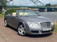 2007 57 BENTLEY CONTINENTAL 6.0 W12 GTC CONVERTIBLE 2DR PETROL AUTO 4WD EURO 4 (