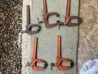 Various claims available from 13” to standard carved clamps 