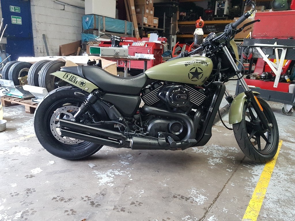 2019 harley  davidson  xg street 750 us army  green  in York 