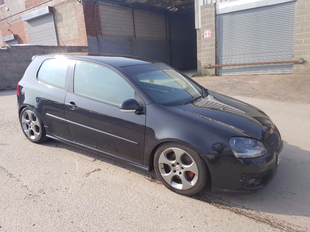 2006 VOLKSWAGEN GOLF MK5 GTI 2.0 TURBO 3 DOOR HATCHBACK BLACK DSG SEMI