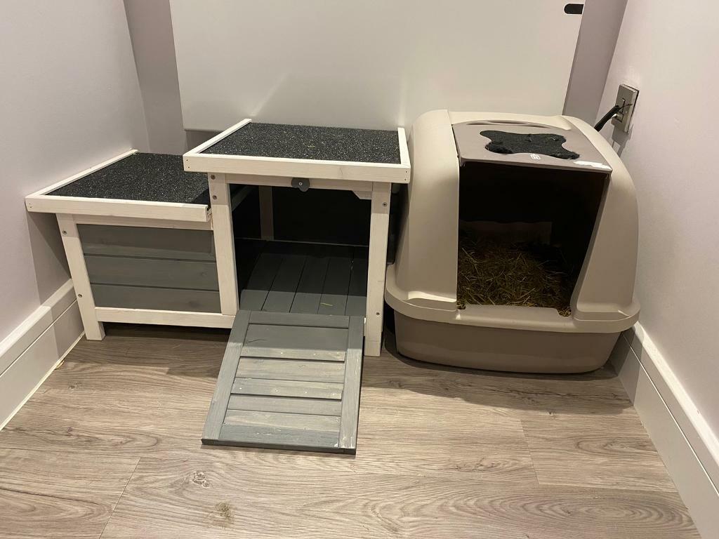 Small Rabbit Hutch and Litter Tray in Carlton, Nottinghamshire Gumtree