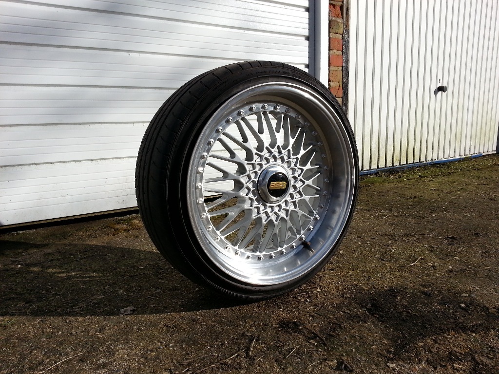 19 inch Bmw BBS DARE RS Alloy Wheels and Tyres e36 e46