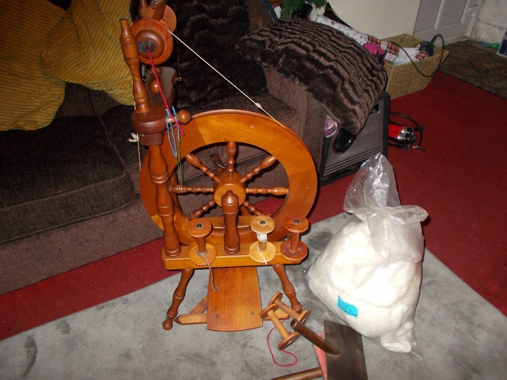 Single treadle Ashford Traveller spinning wheel. | in Redruth, Cornwall
