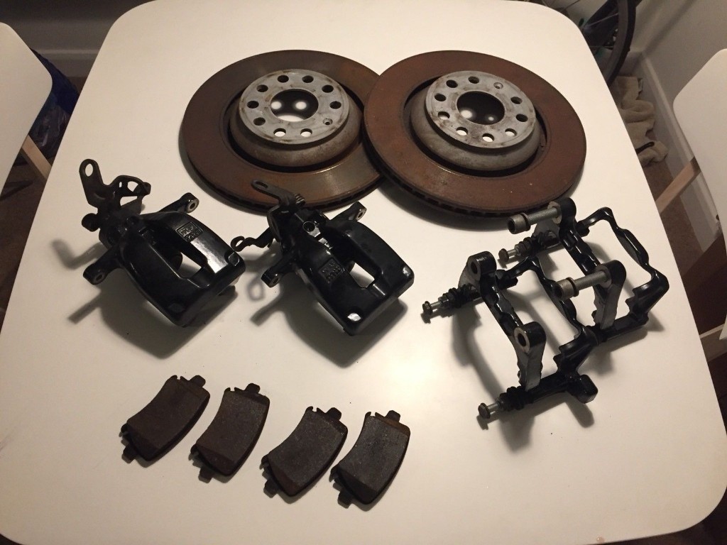 Golf mk6 R 310mm rear brake setup,tfsi,tts,S3,R32, golf mk5/mk6 gti,A3
