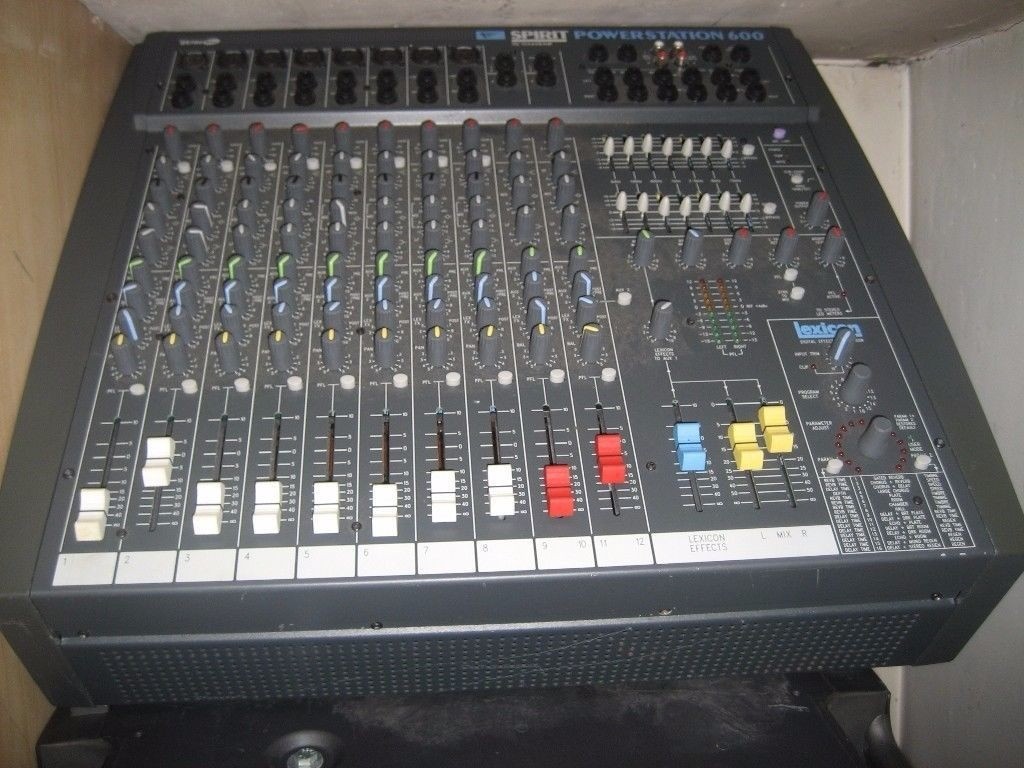 SOUNDCRAFT SPIRIT POWERSTATION 600 PA mixer amp + FX. in Queens Park, London Gumtree