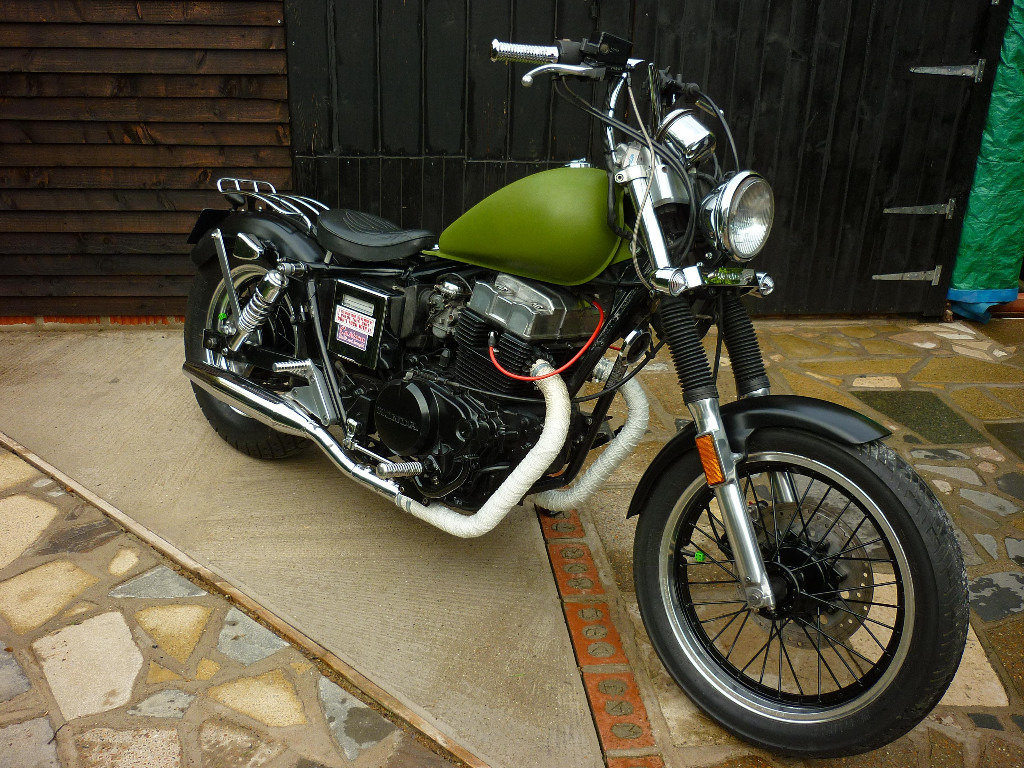 Classic A2 1987 Honda CMX 450 C Rebel Custom LaneSplitter Chopper