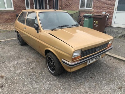 Fiesta Mk1 1.1 Ghia Project 1981