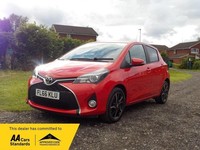 2016 Toyota Yaris 1.33 VVT-i Design 5dr HATCHBACK PETROL Manual