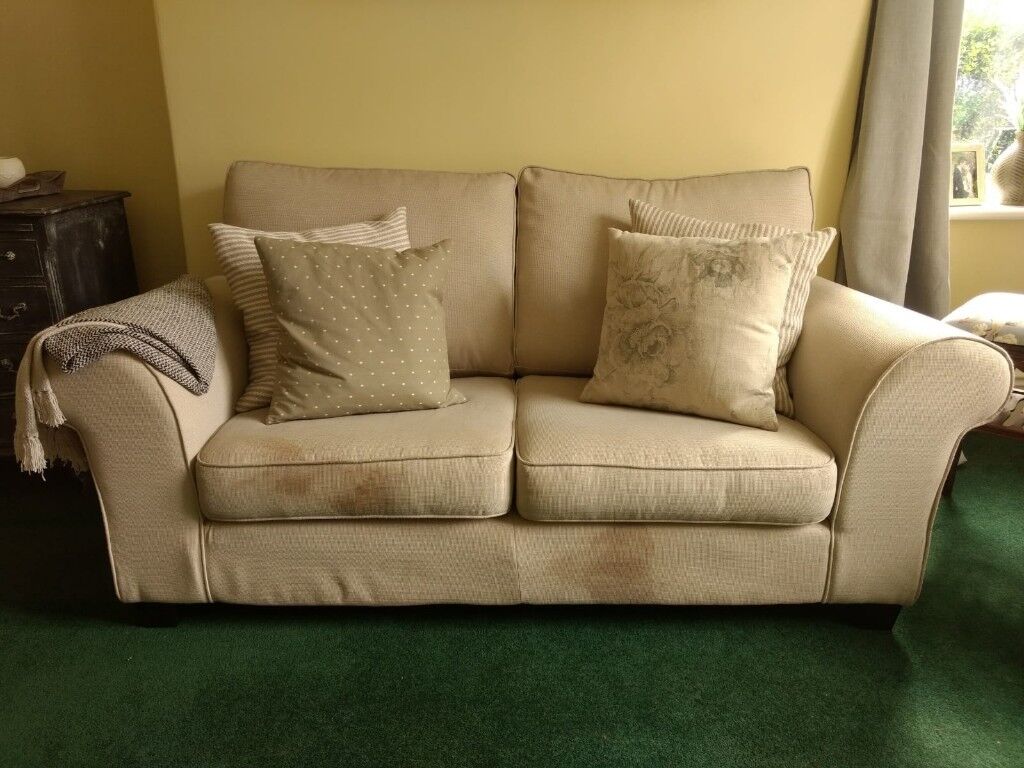 Free 2  seater  beige IKEA  sofa  in Newcastle Tyne and 