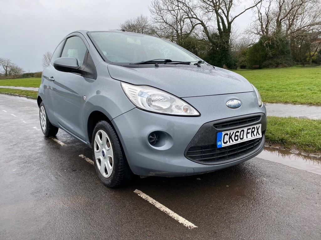 Ford KA 1.2 Petrol Manual 3 Door Hatchback Grey 2010 Stunning Car Low Road Tax in Westbury On