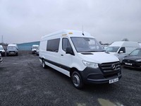 2020 ON A 70 MERCEDES SPRINTER 516 2,2 CDI LWB CREWVAN ULEZ FREE ZONE