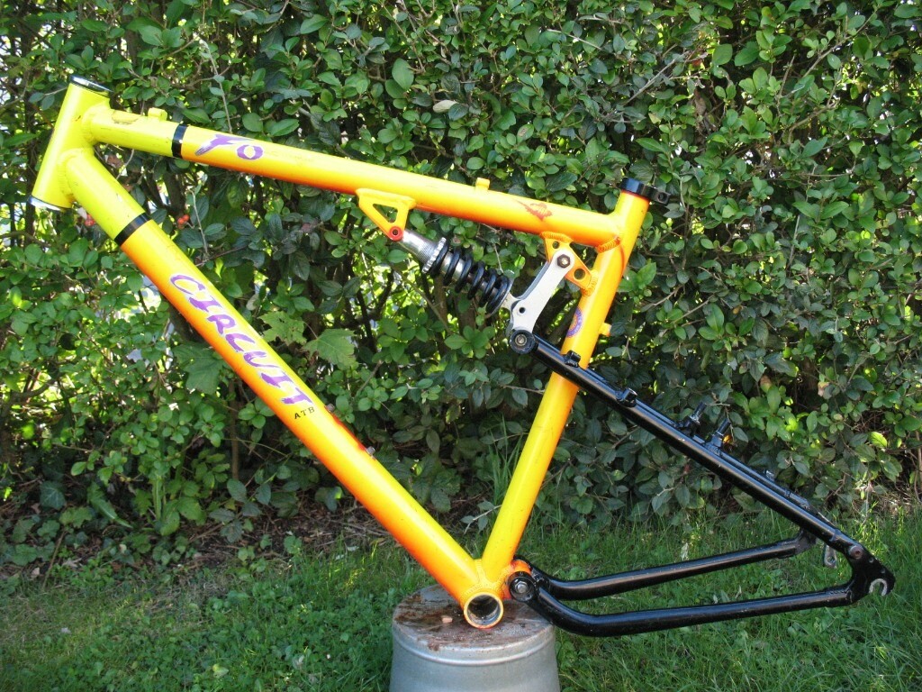 circuit atb fo retro mountain bike frame full suspension downhill