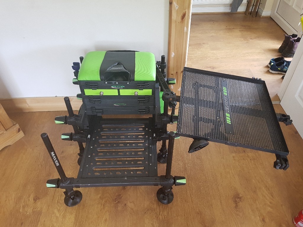 Maver fishing boxseat in Fivemiletown, County Tyrone Gumtree