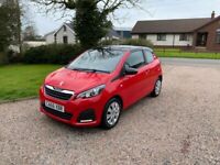 2017 PEUGEOT 108 1.0 ACTIVE - FREE ROAD TAX - LOW INSURANCE -