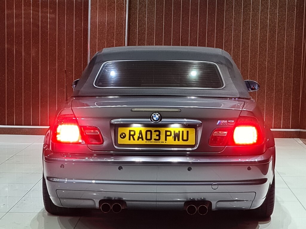 03 BMW E46 3.2 M3GUN METAL GREYMANUALCONVERTIBLE343BHP