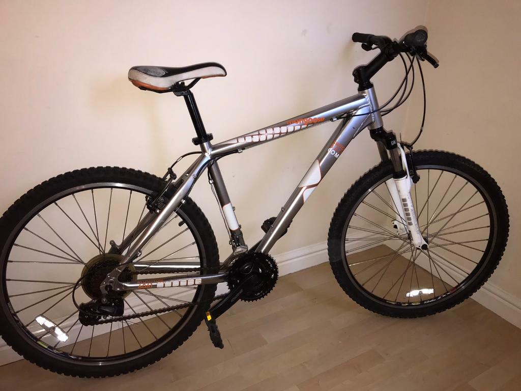 Mongoose silver adult bike in Cardiff Bay, Cardiff Gumtree