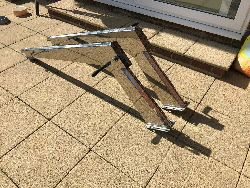 Simpsons Boat lifting Davits – original stainless steel ...