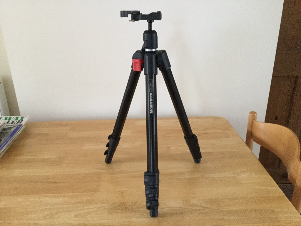 Manfrotto 725B Digi adjustable tripod. in Wisbech, Cambridgeshire