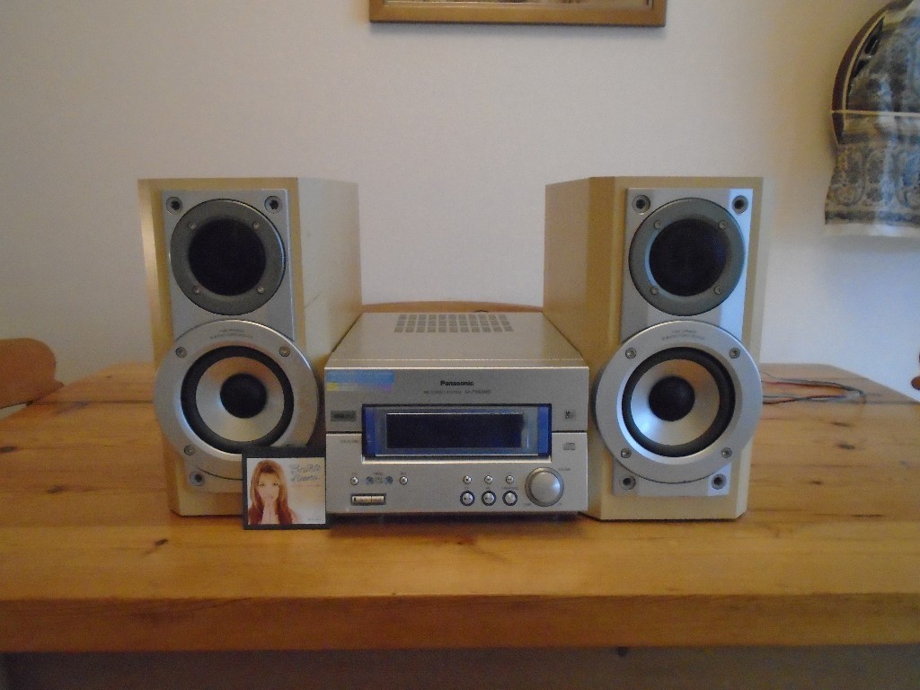 Panasonic SAPM65MD Compact HiFi Stereo System, MiniDisc CD, Amplifier