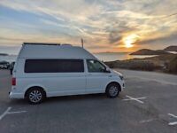NEWLY CONVERTED VW T6 HIGHTOP OFF GRID 2 BERTH ULEZ FREE CYCLIST’S CAMPERVAN