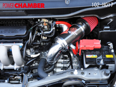 ZERO1000 POWER CHAMBER T-2 RED For HONDA FIT RS GE8 9 102