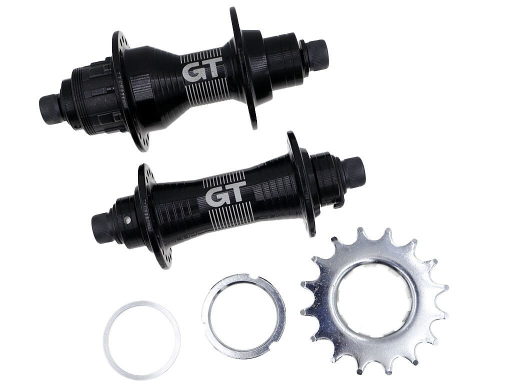 ⭕️★ BMX GT Superlace Hubs Cassette Pro NOS! GT Superlace Cassette 28H BMX Hubset Black | eBay