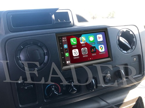 Apple Carplay Android Auto For 2009-2014 Ford E-250 E-350 Radio GPS WIFI FM+AHD
