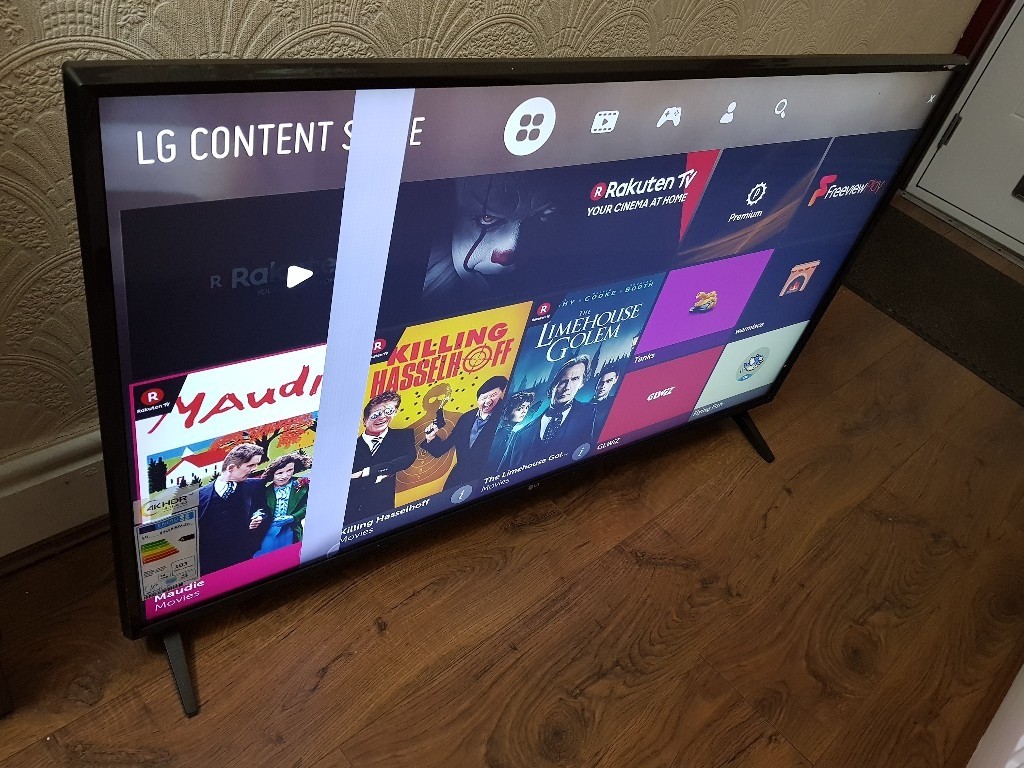 LG 49-inch Smart 4K LED TV-49UJ630V,built in Wifi, NETFLIX ...