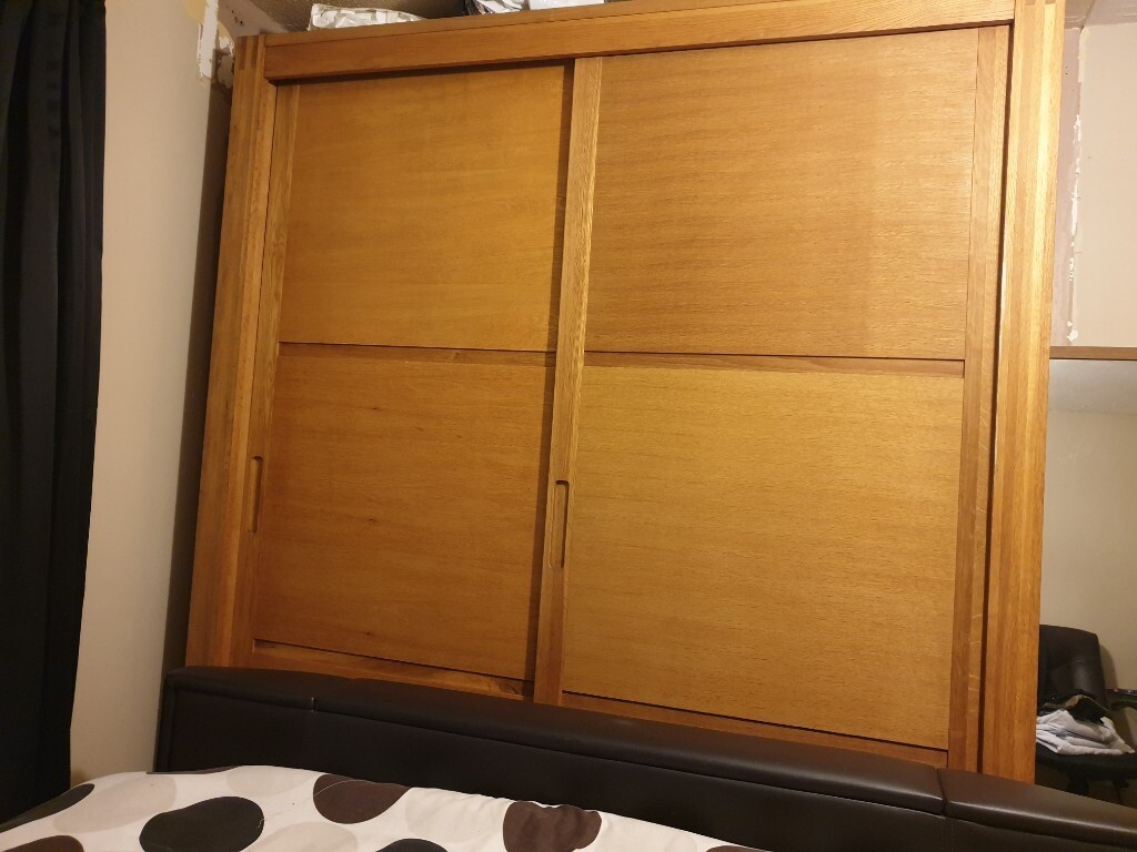 Solid Oak Wardrobe In Dunmurry Belfast Gumtree
