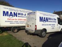 Man with a van services & storage 