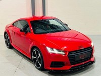 2017 AUDI TT 2.0 TFSI BLACK EDITION COUPE PETROL S TRONIC QUATTRO RED MK3 AUTO