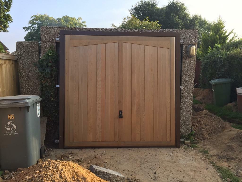 Garador solid cedar garage door in Norwich, Norfolk Gumtree