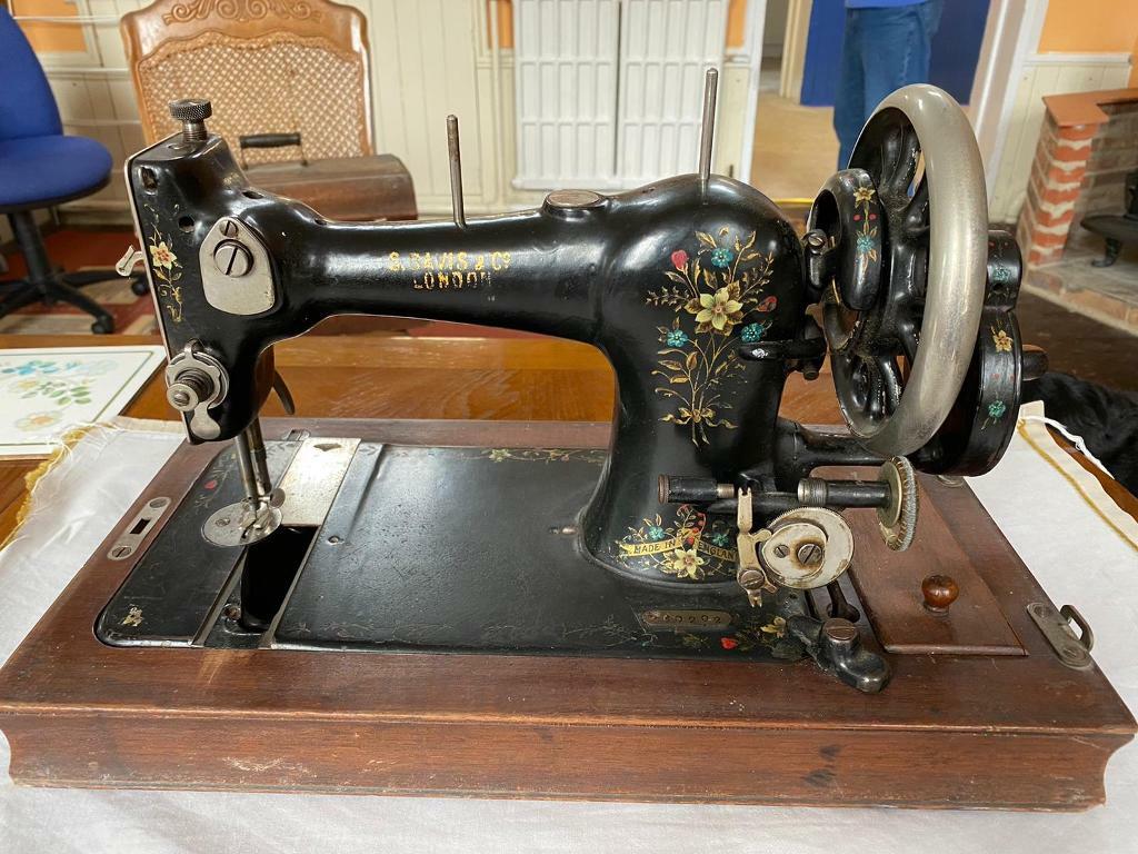 Vintage sewing machine S Davis & Co London in Norwich, Norfolk