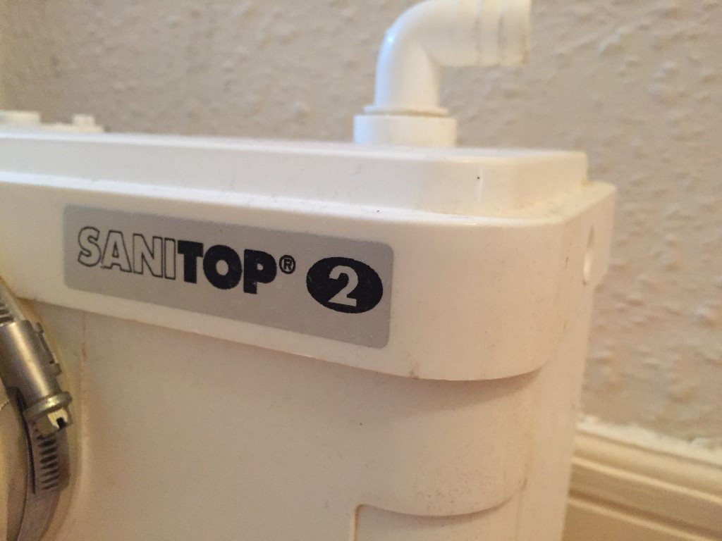 Saniflo Sanitop - toilet macerator - full working condition | in ...