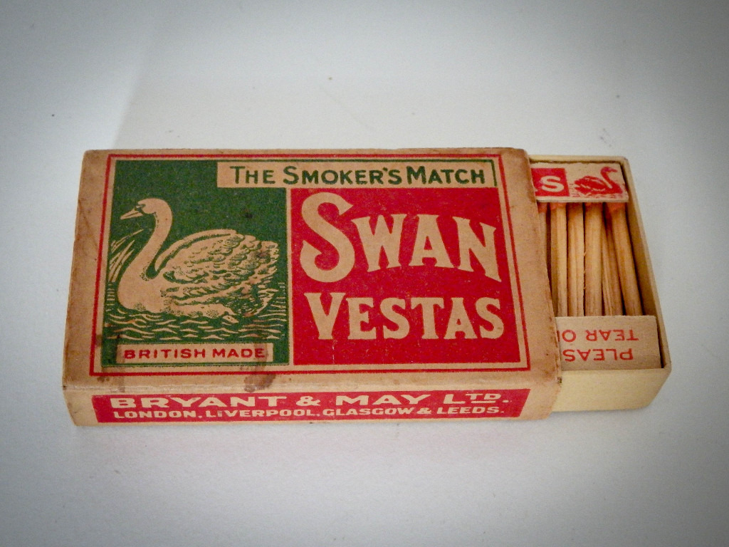 Vintage Swan Vestas match box in Brighton, East Sussex Gumtree