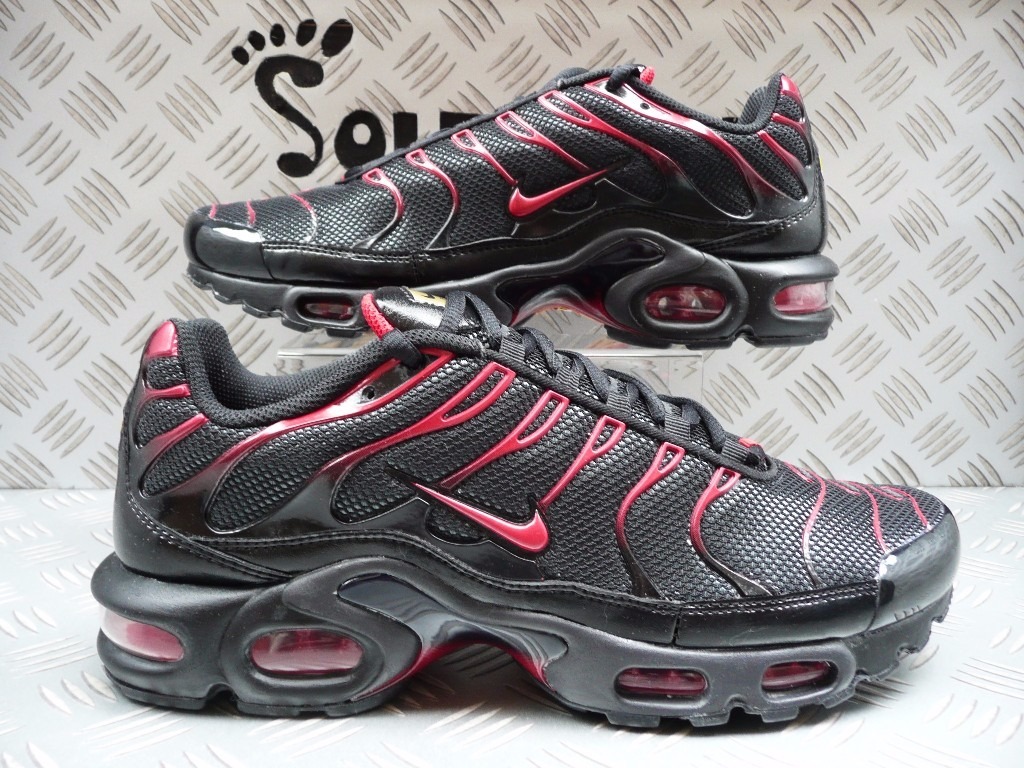 Nike Mens Air Max Plus Tuned 1 TN Black/Diablo Red Size 7.5 UK/EUR 42 604133 078 | in South East