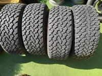 General Grabber 255 55 18 Tyres with 10mm Tread in West London Area