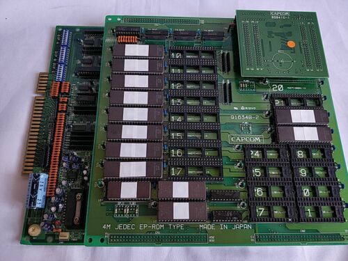 STRIDER HIRYU CAPCOM JAMMA Arcade Game PCB system Board STRIDER HIRYU CAPCOM JAMMA Arcade Game PCB system Board