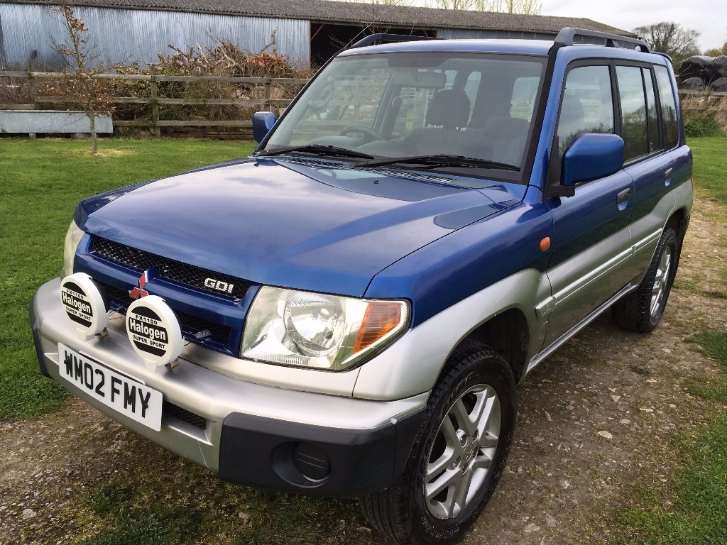 2002 Mitsubishi Shogun Pinin Equippe 2.0 petrol manual 5-door MOT October  2017