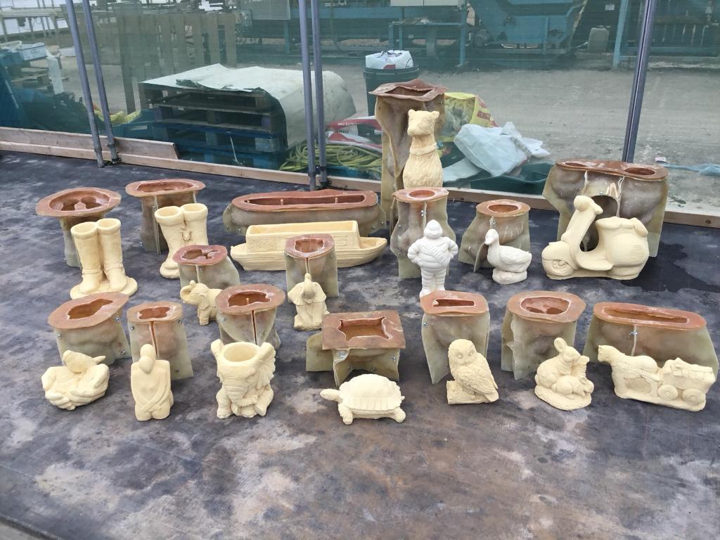 Garden Ornament Moulds Suppliers Uk  Fasci Garden