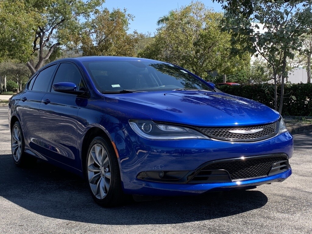 2016 Chrysler 200 S 39013 Miles Vivid Blue Pearlcoat 4d Sedan 2.4l 4