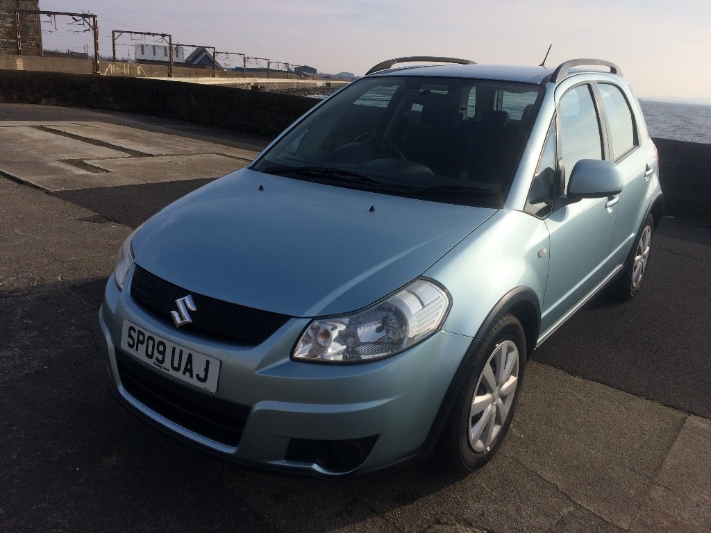 09 suzuki sx4 gl 1.6.hatchback.full main dealer service history 53000