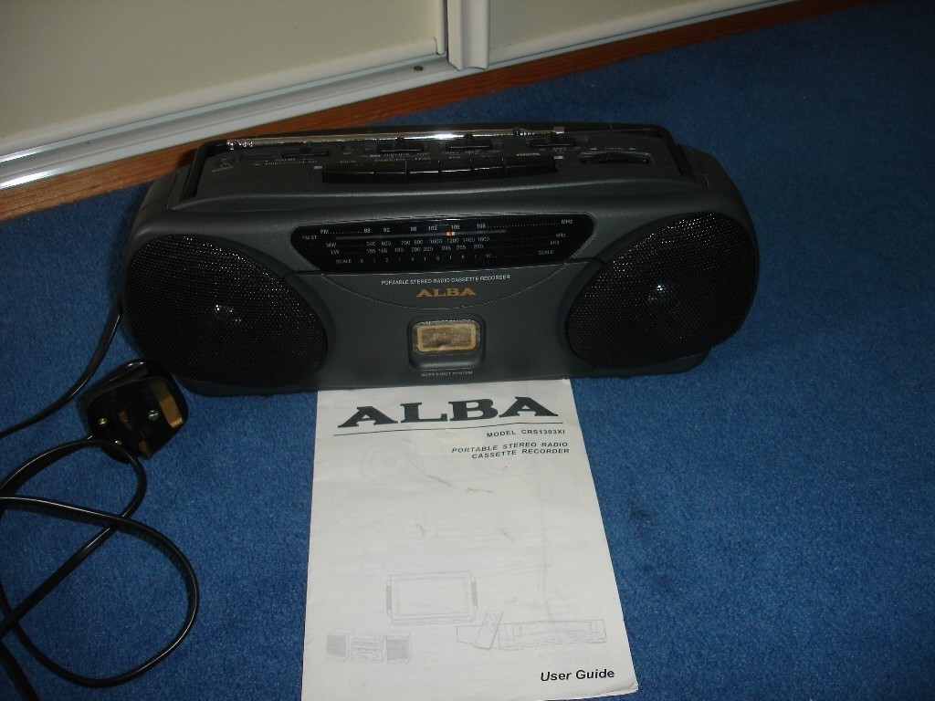ALBA PORTABLE STEREO RADIO CASSETTE RECORDER in Neath, Neath Port Talbot Gumtree
