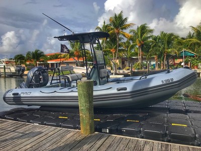 2017 21ft Zodiac Rec Pro 650 Center Console RHIB W/ Yamaha 150 4 Stroke